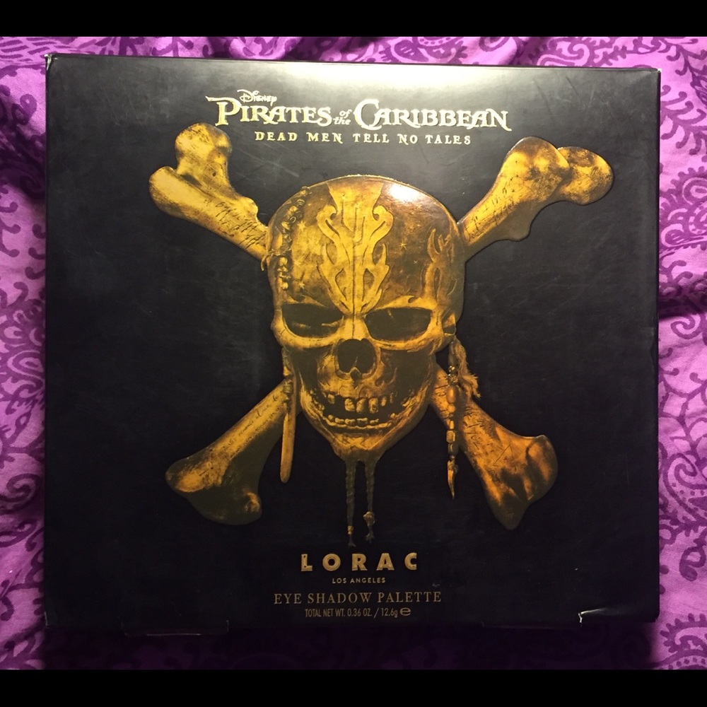 LORAC Pirates of the Caribbean eyeshadow palette